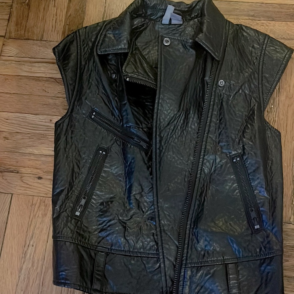 HM Faux Leather Jacket